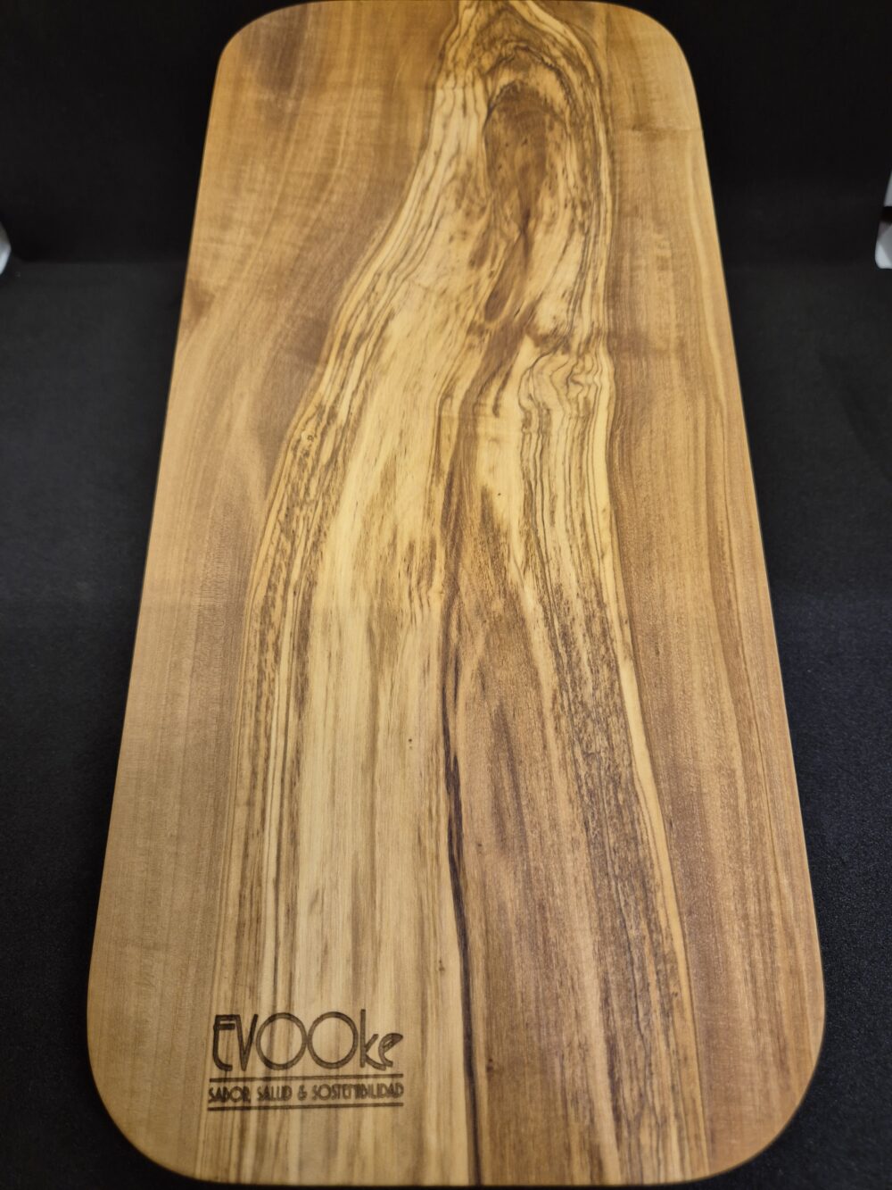 Tabla grande 100% madera olivo natural EVOOke